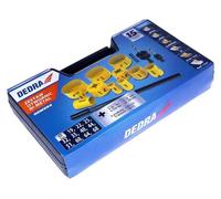 Dedra 08Wz04 Jeu De Poinçons Bimétalliques 15Pcs