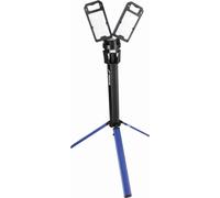 DEDRA Lampe LED pliable, 5000lm, 2 têtes d'éclairage, 2 couleurs de lumière, support, L1068