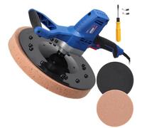 DEDRA Machine de traitement de plâtre puissante 710 W, diamètre du disque 390 mm, 110 tr/min, soft grip, un appareil multifonction pour le traitement des surfaces murales ou de sol