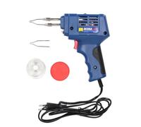 DEDRA Pistolet à souder 175 W, fer à souder électrique transformateur pour soudure à l’étain, réparation électronique, câbles, auto et bricolage, chauffe très rapide avec panne interchangeable