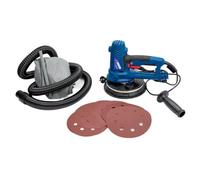 Ponceuse À Main À Led Pour Plâtre Dedra Ded7764 750W, Lame 180Mm, Pour Plâtre, Avec Aspiration De La Poussière