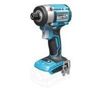 DEDRA Visseuse à percussion sans fil 1/4" HEX 18 V, sans batterie/chargeur, lumière LED, fonction arrêt automatique inversé, couple 220 Nm, jusqu'à 3000, réglage de la vitesse à 3 niveaux