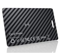 DEEBYCOO Wallet Tracker Card Compatible avec Apple Find My, Ultra-Mince Ricaricabile Localisateur de Portefeuille, Traqueur d'Objets pour Étiquettes de Bagages, Passeports, Résistant à l'eau IP68