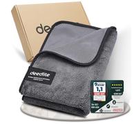Deedlite Chiffon Microfibre XXL,Chiffon Miro Total Clean, Doux, Absorbant | Parfait pour maison, cuisine et voiture, lavette microfibre ultra-douce, nettoyage sans traces, durable et réutilisable
