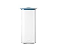 Deep air blue LOT DE 2 BOCAUX EN VERRE RECTANGULAIRES "FRESH&STYLE" - XL