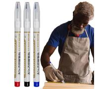 Deep Drill Hole Marker, Long Nib Carpenter Pen, Multi-usage Hole Marker, Tile Marking Pen Waterproof, Metal Marking Deep Nib Pen, Quick Dry Hole Marker, Woodworking Deep Marker, Waterproof Carpenter
