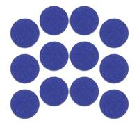 DEEPCRAFF 100 Pièces Coussinets Aromatiques Mini Ronds en Coton Bleu Réutilisables, Pastilles de Diffuseur pour Huiles Essentielles, pour Maison et Bureau