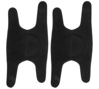 DEEPCRAFF 2 Pièces Genouillère Antichoc en Mousse EVA pour Sport, Danse | Gonflement, Absorption des Chocs, Maintien Confortable, Couleur Noire, Usage Basket et Yoga