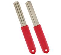 DEEPCRAFF 2 Pièces Pierre à Aiguiser pour Hameçons, Outil Léger | Affûtage Précis des Crochets, Format Compact Facile à Ranger, Usage Outdoor, Accessoire Pratique