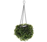 DEEPCRAFF Lampe Solaire Suspendue pour Jardin de Boule Verte Chaîne, Texture Réaliste et Matériau Plastique et Fer, Décoration Extérieure Saisonnière Facile à Entretenir