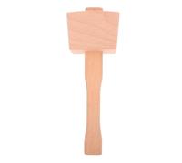 DEEPCRAFF Maillet de Menuisier en Bois, Outil Manuel 9,5 Pouces, Beige | Poignée Ergonomique, Usage Sûr, Conception Robuste, pour Sculpture du Bois et Travaux D’atelier