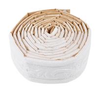 DEEPCRAFF Moulure Adhésive Murale Blanche en Pvc Flexible pour Décoration D'angle, Facile à Utiliser, Résistante la Décoloration, pour Salle de Bain et Hôtel