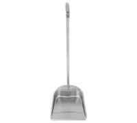 DEEPCRAFF Pelle à Poussière Inox avec Long Manche Bord Droit Anti-poussière Dents Fonctionnelles pour Maison Bureau Garage Jardin Nettoyage sans Baisser Robuste
