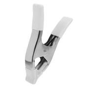 DEEPCRAFF Pince à Ressort Design de A Robuste en Nickel Protection en Caoutchouc pour Fond de Photographie et Travaux de Menuiserie