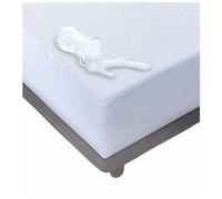 Defend, Protège-Matelas Double imperméable, Respirant, Anti-acariens et hypoallergénique, 180 x 200 cm + Angle 30 cm, Protection Matelas, Blanc, Deux Places, certifié Oeko-Tex