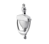 Defender Sécurité U 10366 Deluxe Heurtoir de porte en nickel satiné,