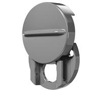 Defender Security S 5086 1-1/2 po Diamètre extérieur, visionneuse de porte fixe en plastique, couleur gris satiné