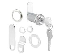 Defender Security U 9950KA Serrure de tiroir et d'armoire (à clé identique) - Sécurise les fichiers et tiroirs importants, 3,5 cm, acier inoxydable moulé sous pression, s'adapte sur une épaisseur
