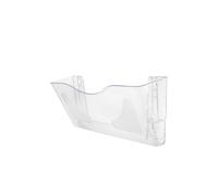 Deflect-o A4 Landscape Literature File Wall Pocket - Transparent