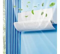 Déflecteur Climatisation, Réglable Deflecteur Climatiseur Coupe-Vent, Soufflage Anti-Direct, pour Climatiseur Mural Maison/Bureau âgés, Néonats, Femmes en Gestation Couvre-vent Défensé