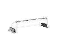 Déflecteur D'aération - Élimine Les Courants D'air Froids Inconfortables, Grille De Bardeaux À Flux D'air Extensible Et Rétractable, Dimensionnement De 22,1 X 10,2 X 6,4 Cm + Cadre Lesté De 220 G, Pla