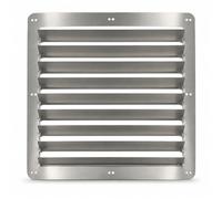 Déflecteur d'air de climatisation pour appareils extérieurs, carré en acier inoxydable, protection contre le vent, déflecteur de sortie d'air pour climatisation extérieure, grille de protection contre