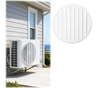 Déflecteur D'air for Unité Extérieure De Climatiseur | Déflecteur Métallique Monobloc for Unité AC, Détourne La Sortie D'air Chaud for CVC Résidentiel(Dia 39"/99cm)