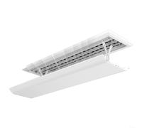 Déflecteur d'air rétractable pour climatiseur anti-direct débit réglable pour unités murales à la maison et au bureau
