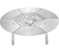 Déflecteur de chaleur pour foyer Solo Stove Yukon 635 mm en acier inoxydable