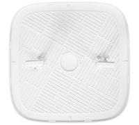 Déflecteur de Climatisation Central Carré à Grille Corail Blanche | Plastique Lisse, Réduit le Direct sans Gêner le Débit, Entretien Facile pour Maison et Soins