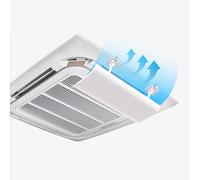 Déflecteur de Climatisation Centrale, Déflecteur D'aération de Climatisation avec Angle Réglable, Déflecteur de Flux de Climatisation avec Empêche la Condensation, Installation Facile (Color : 1pcs,