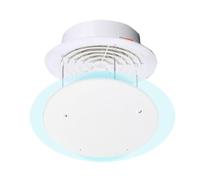 Déflecteur de Climatisation Centrale pour Bouches, AC Déflecteur | Déflecteur de Vent Réglable, Chaînes en Métal, Panneau ABS Anti-Condensation, Montage Sans Perçage(20cm/7.9in)