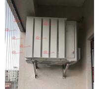 Déflecteur de climatiseur - Grille Anti-Vent Direct pour Pompe à Chaleur extérieure - Déflecteur de Guidage d'air pour compresseur et condenseur - Améliore l'efficacité du Refroidissement