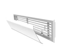 Déflecteur de climatiseur universel, matériau ABS, réglable, pare-brise, climatiseur, bouclier froid/chaud, empêche le flux direct de l'air A-20 x 60 cm (B-20 x 120 cm)