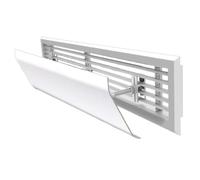 Déflecteur de climatiseur universel, matériau ABS, réglable, pare-brise, climatiseur, bouclier froid/chaud, empêche le flux direct de l'air A-20 x 60 cm (A-20 x 60 cm)