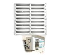 Déflecteur De Déflecteur AC Extérieur Universel for Anti-Direct | Déflecteur D'air Fendu De Persienne De Ventilation De Climatiseur Monobloc(Dia 50cm/19.7inch)