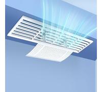 Déflecteur de Pare-brise de Climatiseur Déflecteur de Climatisation Centrale au Plafond Déflecteur Climatisation, Anti-condensation, Empêche le Soufflage Direct ( Color : Top-mounted , Size : 55*18cm/