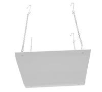 Déflecteur de Ventilation Carré pour Climatiseur de Plafond Réglable | Guide du Vent pour Bouche D'aération, Blanc en Acier Inoxydable et Abs, Installation Facile, Fête