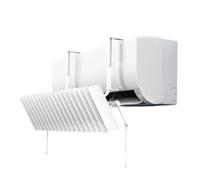 Déflecteur De Ventilation, Mini Split Pièce, Climatiseur À Angle, Réglable | Compact Déflecteur de, Bouche d'Air AC, Propriétaires Locataires Maison, Bureau Appartement Chambre, Easy to Use