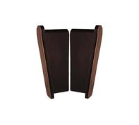 Déflecteur mural Renoplast® pour profilé d'avant-toit W35+ Brun | Droite + Gauche | Réalisation des terrasses et balcons | Planchers ventilés surélevés