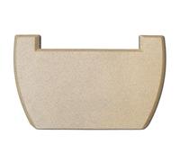 Déflecteur pour poêles à cheminée 650 de Contura - Vermiculite - Dimensions d'encastrement Parfaitement adaptées