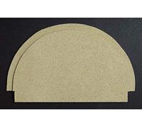 Déflecteur pour poêles à cheminée Faro Plus de Justus - vermiculite - dimensions d'encastrement parfaitement adaptées