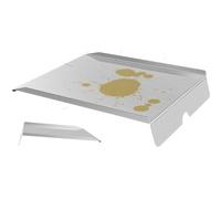Déflecteur Thermique | Pièce de Rechange en Acier Inoxydable Robuste,Pièce De Rechange Chicane Diffuseur Chaleur - pour Barbecue BBQ À Granulés Extérieur Camping Jardin Arrière-Cour Hommes Femmes