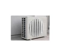 Déflecteur Vent Climatiseur Extérieur, Cache Grille Métal(50cm/19.7in)