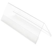 Deflecto 48601 Porte-nom chevalet Classic Image® (L x l x H) 110 x 300 x 95 mm 12 pc(s)