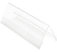 Deflecto 48701 Porte-nom chevalet Classic Image® (L x l x H) 80 x 210 x 70 mm 12 pc(s)