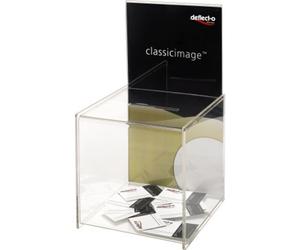 deflecto 66001EU deflecto Aktionsbox, aus Acryl, glasklar