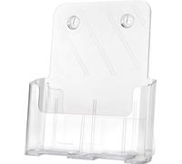 deflecto 74901 deflecto Porte-brochures, incliné, DIN A5 vertical, transparent