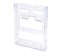 Deflecto 772001 Porte-brochures transparent DIN A4 vertical 1 pc(s) (l x H x P) 228 x 285 x 50 mm