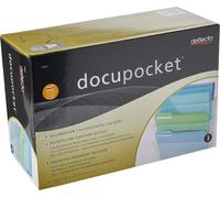 Deflecto Lot de trois porte-documents muraux A4